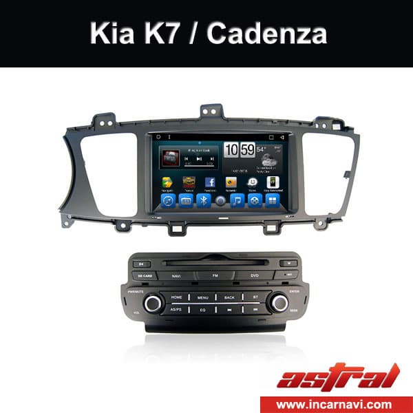 Kia K7 Cadenza In Car Stereo Brands OEM Professional Custom
